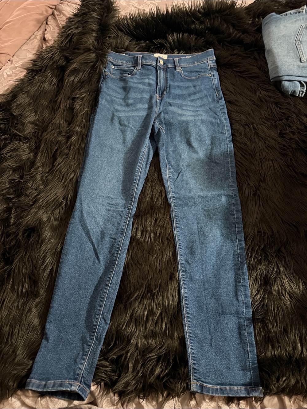 Nicole Miller Slim Skinny Jeans in Blue Wash